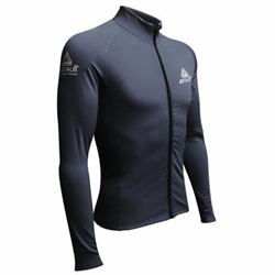 2p Thermo Zip Front Top Grey (was $89)